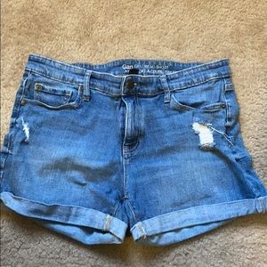 Gap girlfriend jean shorts